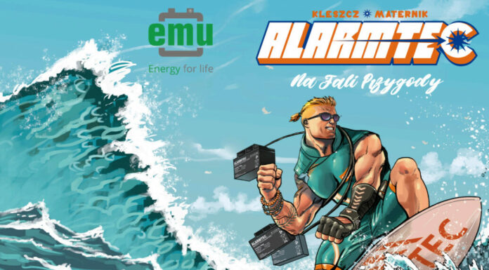„ALARMTEC. Na fali przygody” – trzeci tom komiksowego uniwersum EMU